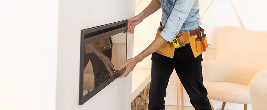 Metal Fireplace Installation in Sheridan, Wyoming