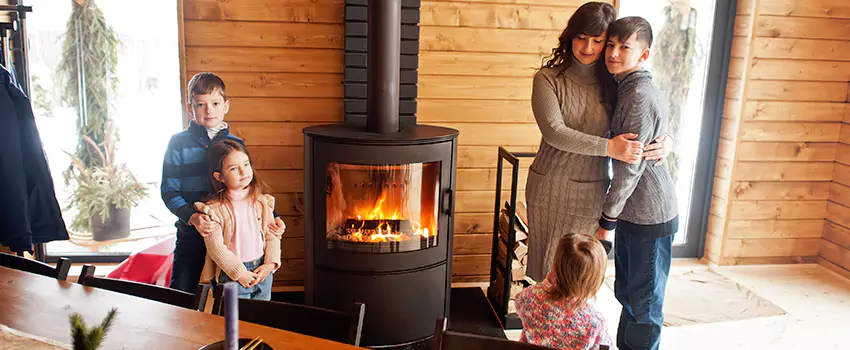 Morso Cast Iron Fireplace Insert Installation in Sheridan, Wyoming