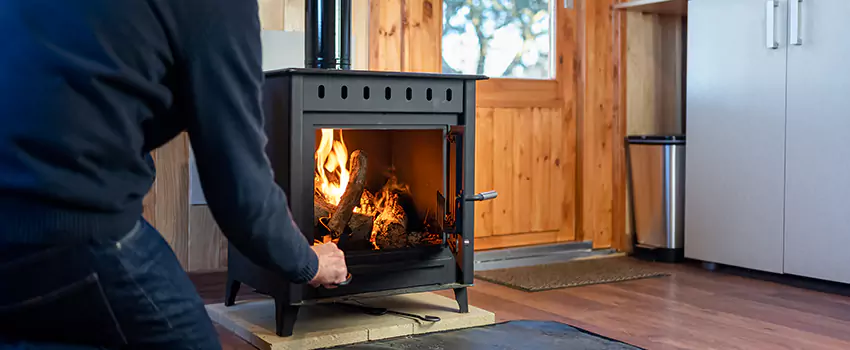 Open Hearth Wood Fireplace Installation in Sheridan, WY